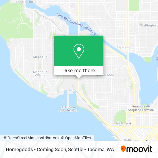 Homegoods - Coming Soon map