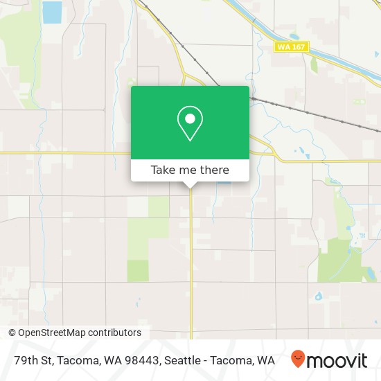 Mapa de 79th St, Tacoma, WA 98443