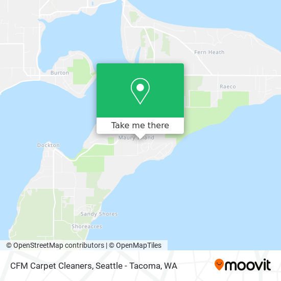 CFM Carpet Cleaners map