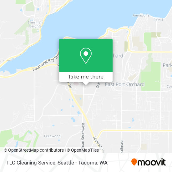 Mapa de TLC Cleaning Service