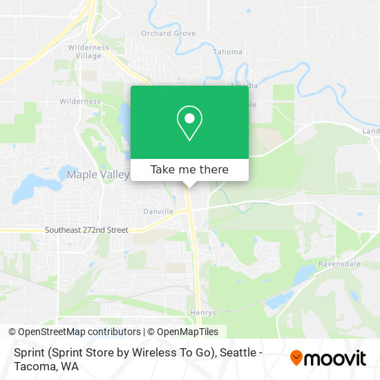 Sprint (Sprint Store by Wireless To Go) map