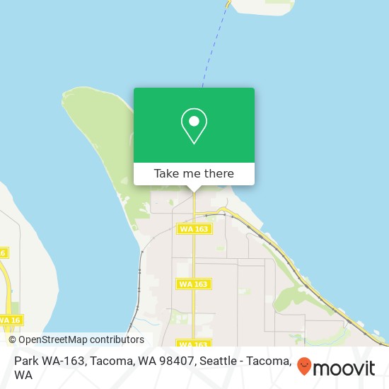 Park WA-163, Tacoma, WA 98407 map