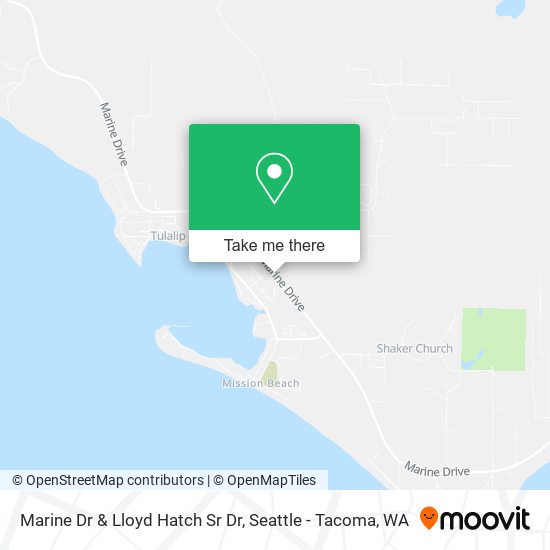 Marine Dr & Lloyd Hatch Sr Dr map