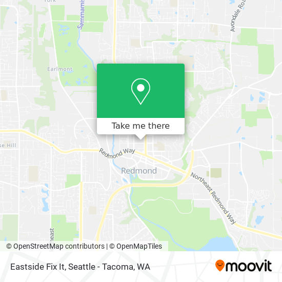 Eastside Fix It map