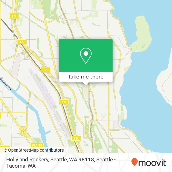 Holly and Rockery, Seattle, WA 98118 map