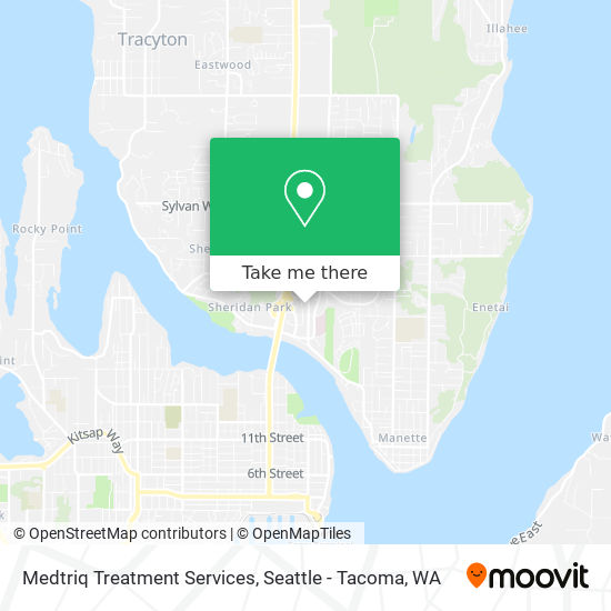 Medtriq Treatment Services map