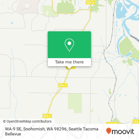 Mapa de WA-9 SE, Snohomish, WA 98296