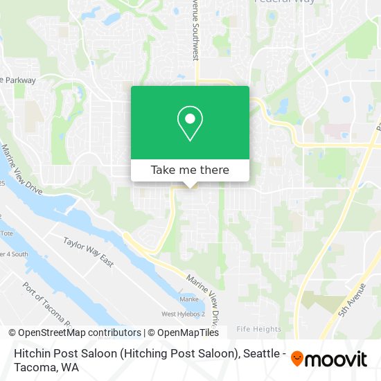 Hitchin Post Saloon (Hitching Post Saloon) map