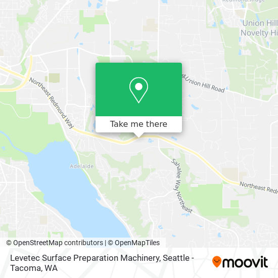 Levetec Surface Preparation Machinery map