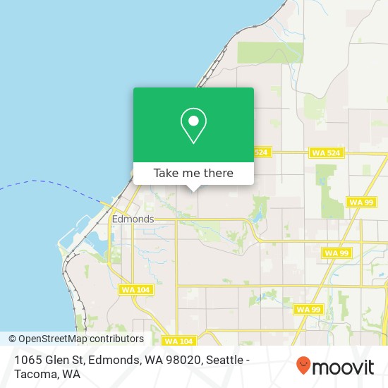 1065 Glen St, Edmonds, WA 98020 map