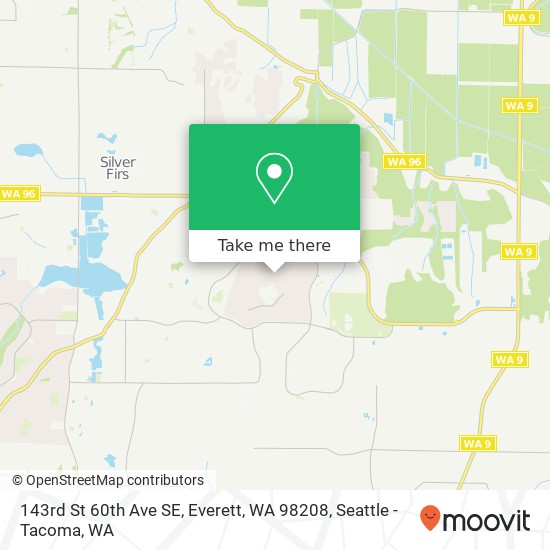 143rd St 60th Ave SE, Everett, WA 98208 map