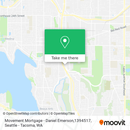 Mapa de Movement Mortgage - Daniel Emerson,1394517