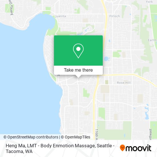 Heng Ma, LMT - Body Enmotion Massage map
