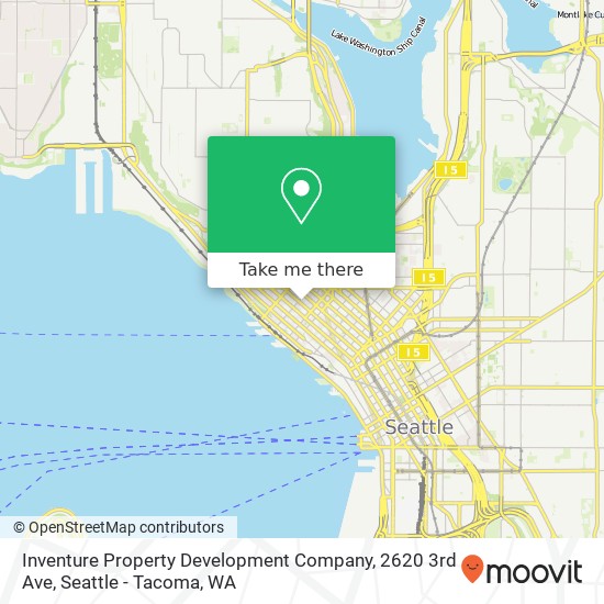 Inventure Property Development Company, 2620 3rd Ave map