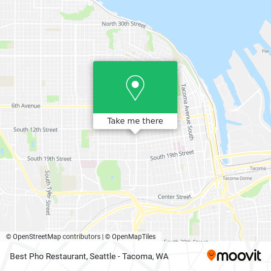 Best Pho Restaurant map