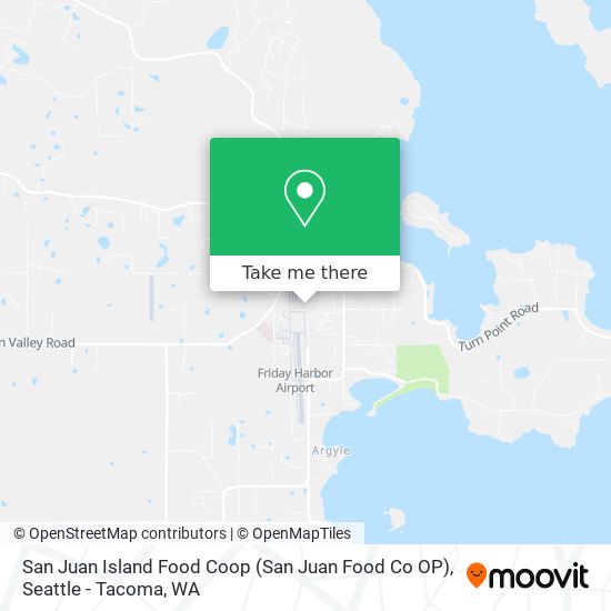 San Juan Island Food Coop (San Juan Food Co OP) map