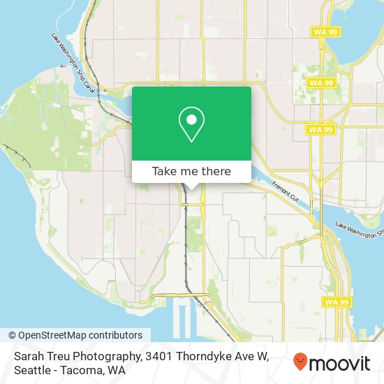 Sarah Treu Photography, 3401 Thorndyke Ave W map