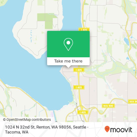 1024 N 32nd St, Renton, WA 98056 map