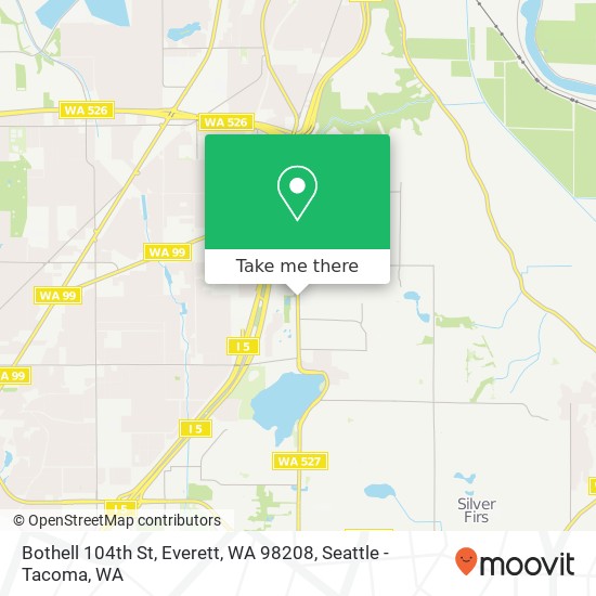 Bothell 104th St, Everett, WA 98208 map