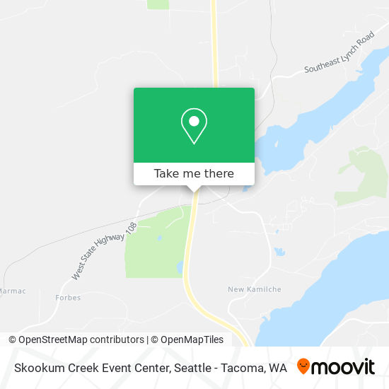 Mapa de Skookum Creek Event Center