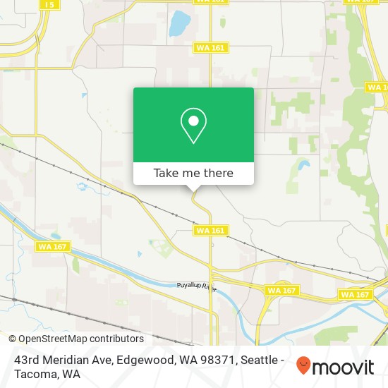 43rd Meridian Ave, Edgewood, WA 98371 map