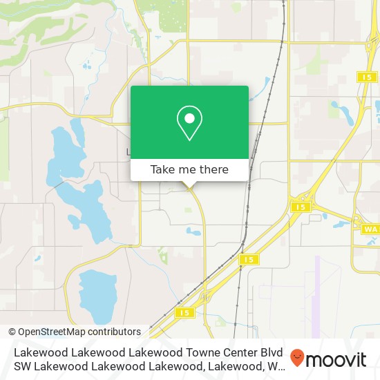 Lakewood Lakewood Lakewood Towne Center Blvd SW Lakewood Lakewood Lakewood, Lakewood, WA 98499 map