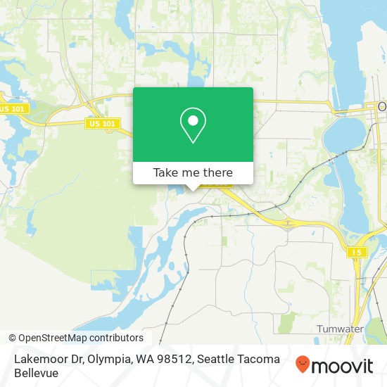 Mapa de Lakemoor Dr, Olympia, WA 98512