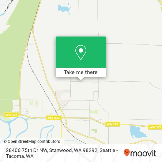 28406 75th Dr NW, Stanwood, WA 98292 map