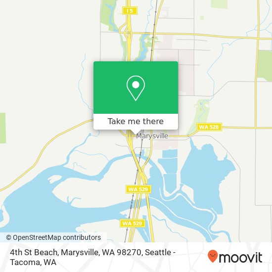 4th St Beach, Marysville, WA 98270 map