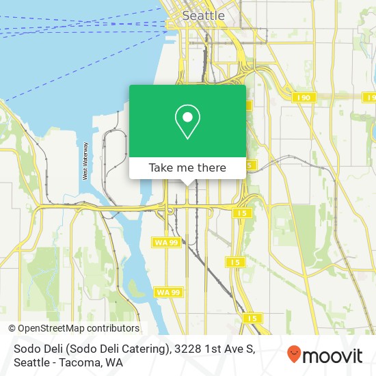 Sodo Deli (Sodo Deli Catering), 3228 1st Ave S map