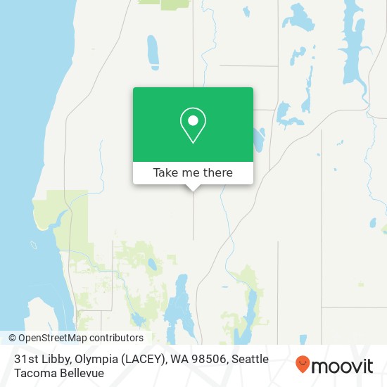 Mapa de 31st Libby, Olympia (LACEY), WA 98506