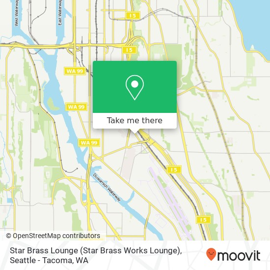 Star Brass Lounge map