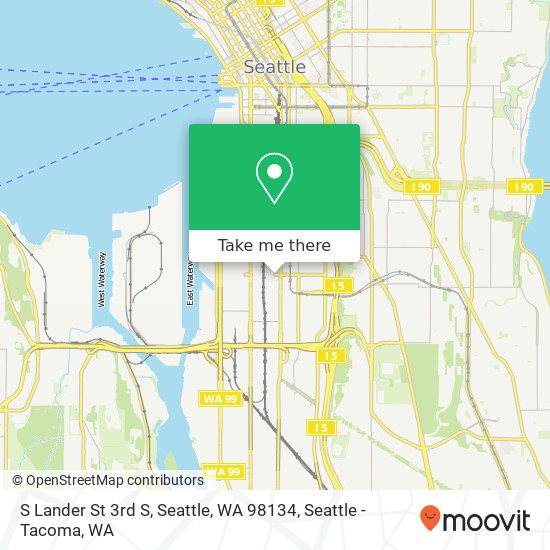 S Lander St 3rd S, Seattle, WA 98134 map