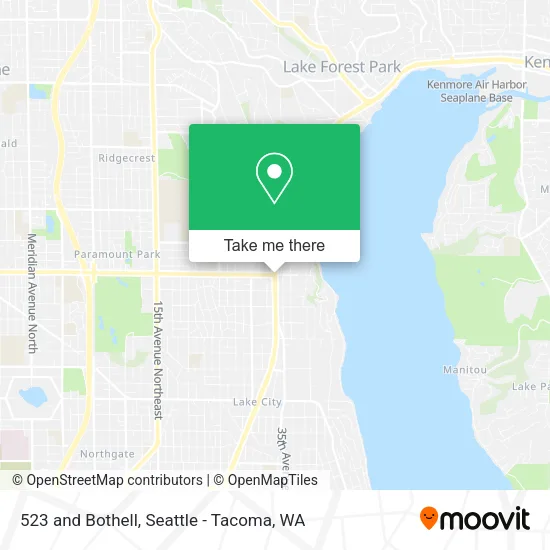 Mapa de 523 and Bothell