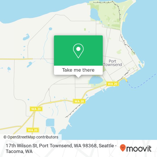 Mapa de 17th Wilson St, Port Townsend, WA 98368