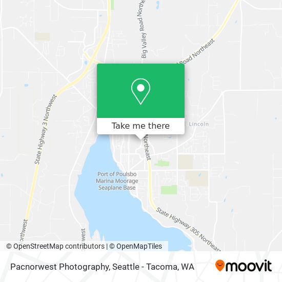 Pacnorwest Photography map