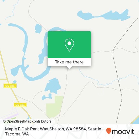 Maple E Oak Park Way, Shelton, WA 98584 map