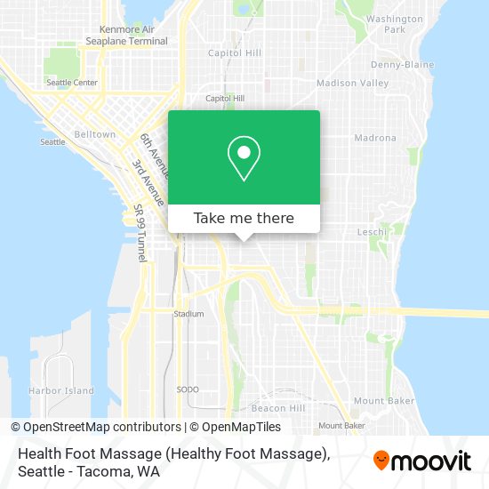 Mapa de Health Foot Massage (Healthy Foot Massage)