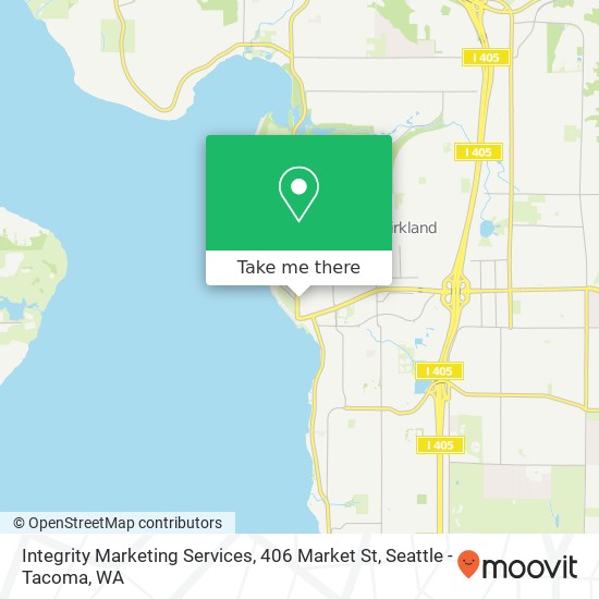 Mapa de Integrity Marketing Services, 406 Market St