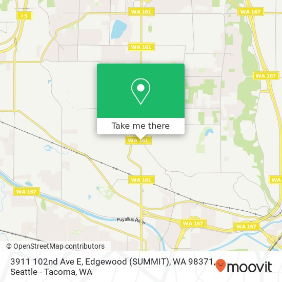 3911 102nd Ave E, Edgewood (SUMMIT), WA 98371 map