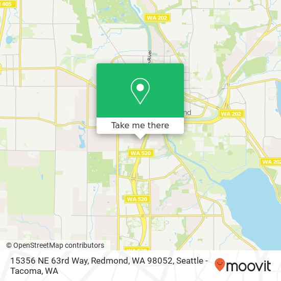 15356 NE 63rd Way, Redmond, WA 98052 map