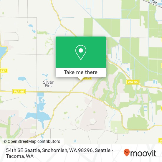 54th SE Seattle, Snohomish, WA 98296 map