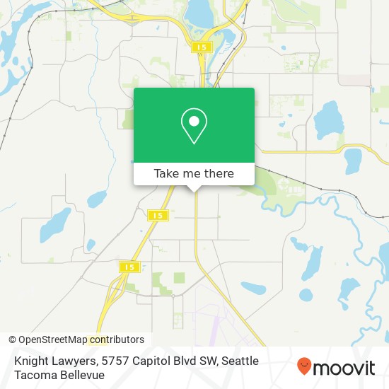 Knight Lawyers, 5757 Capitol Blvd SW map