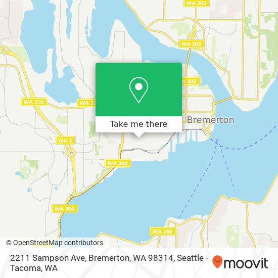 2211 Sampson Ave, Bremerton, WA 98314 map