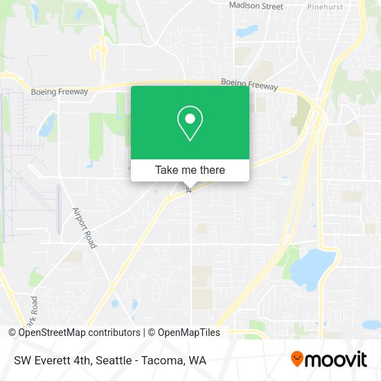 SW Everett 4th map