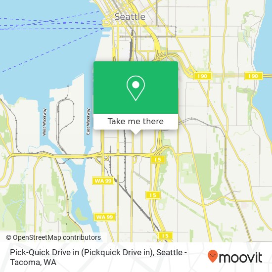 Mapa de Pick-Quick Drive in (Pickquick Drive in)
