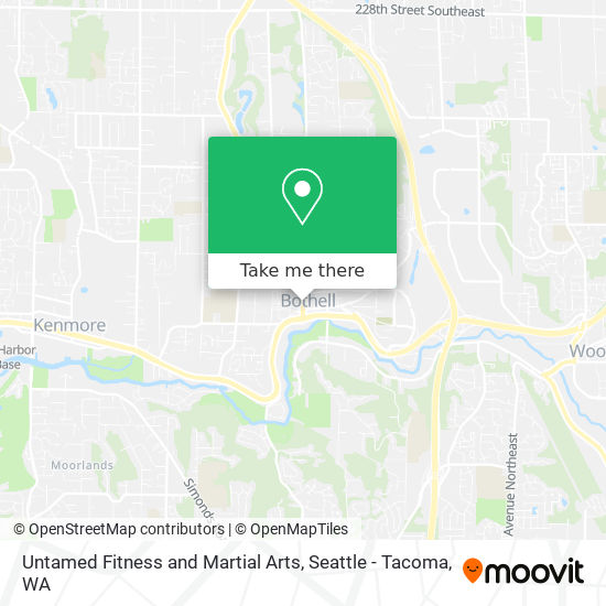 Mapa de Untamed Fitness and Martial Arts