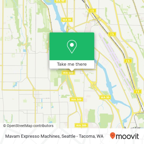 Mapa de Mavam Expresso Machines