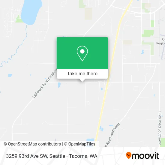 3259 93rd Ave SW map