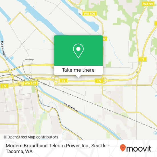 Mapa de Modem Broadband Telcom Power, Inc.